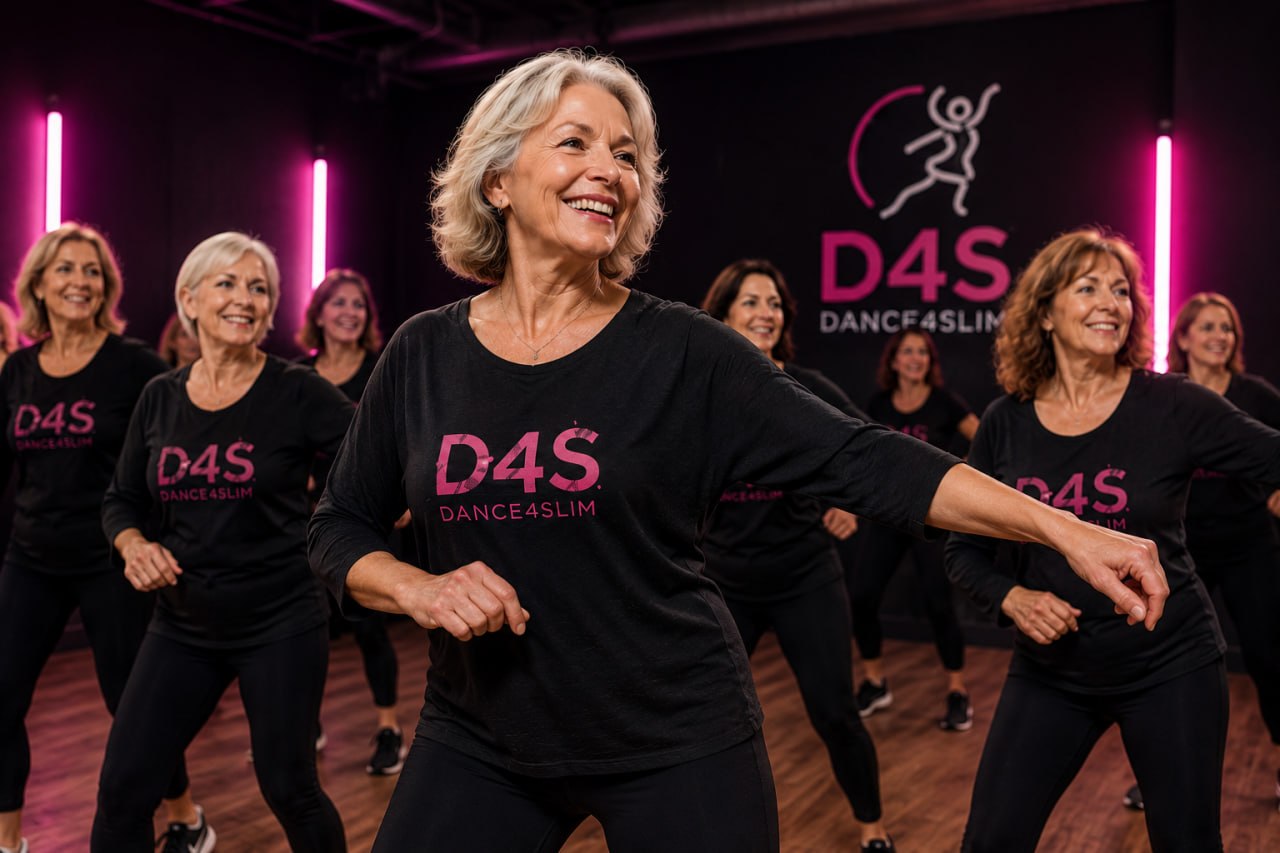 A Dance4Slim class in motion